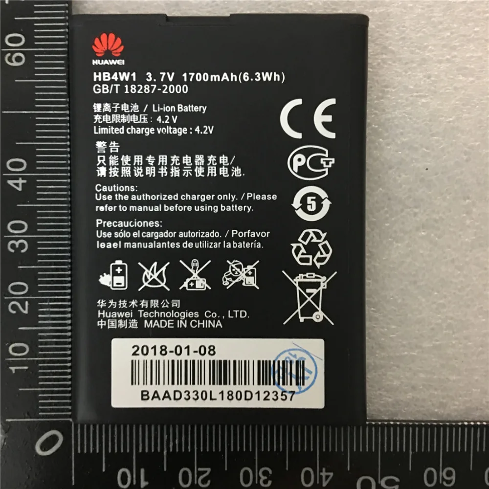 Новый высококачественный аккумулятор для мобильного телефона HB4W1 Huawei Ascend Y210 Y210C