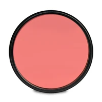 hight quality 67mm circular polarizer camera red filter color light remedy underwater diving lens conversion with thread mount