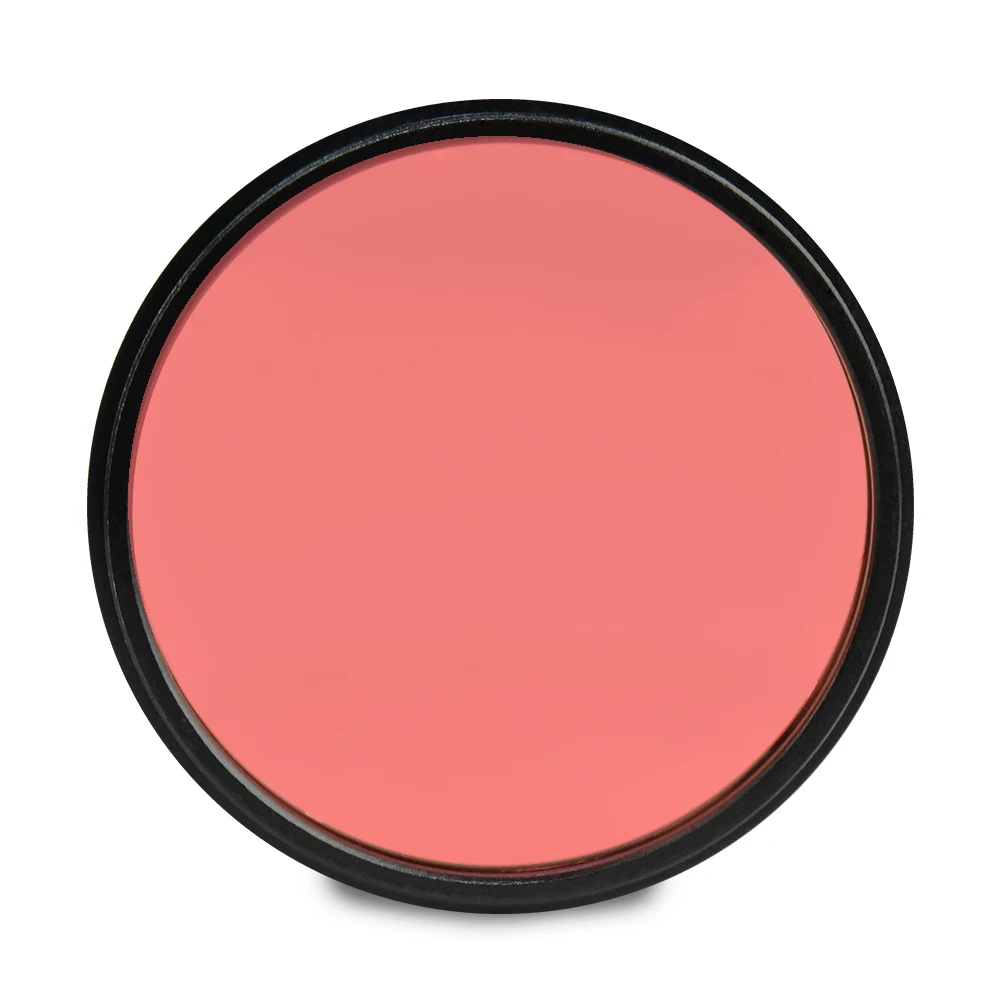 Removedor de Luz Conversão de Lente de Mergulho com Rosca de Suporte Circular de 67mm Câmera Polarizadora Alta Qualidade Filtro Vermelho Colorida Subaquático