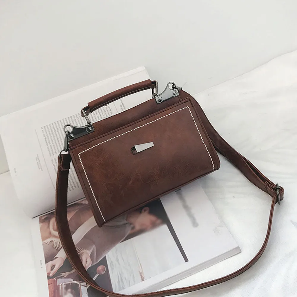 CONEED женские модные однотонные кожаные сумки через плечо с корсажем и сумочкой