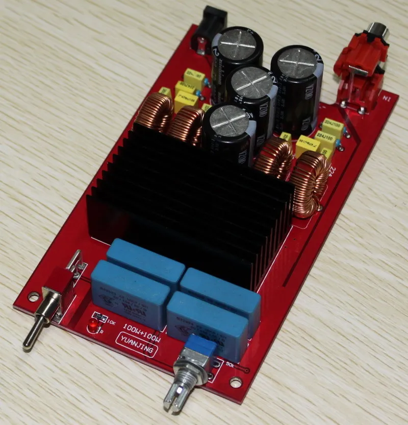 Плата усилителя/Плата усилителя класса D TDA7498 (100 Вт + 100 Вт)|amplifier board|class d amplifier boardd