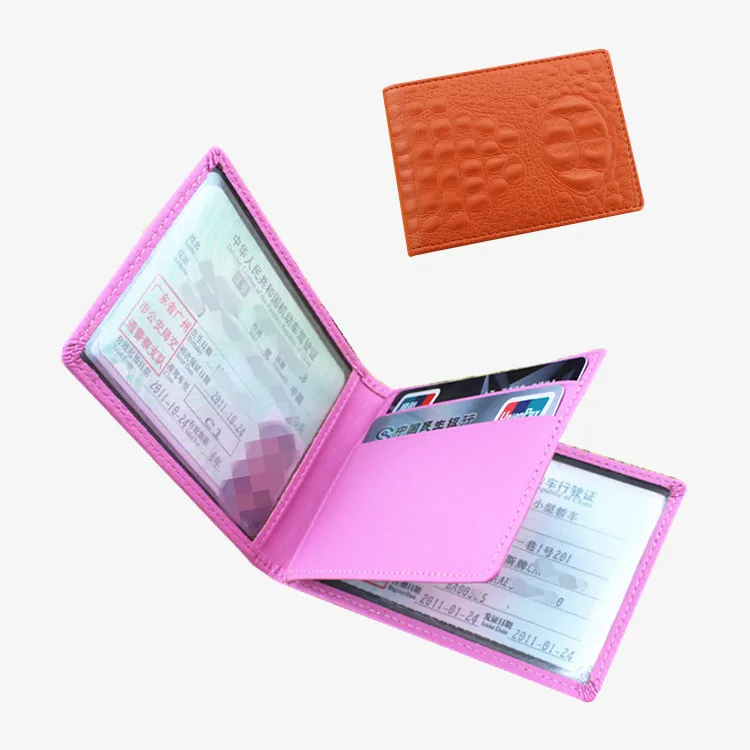 Визитные кошельки для кредитных карт водительские удостоверения сумка из