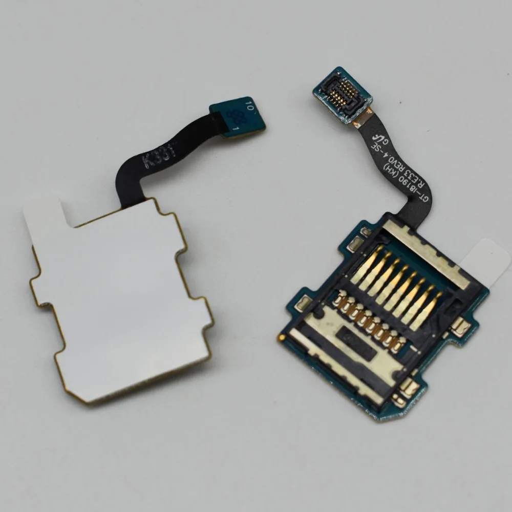 2 шт./лот высокого качества для Samsung Galaxy S3 Mini i8190 i8192 SIM Card Reader держатель лотка Слот