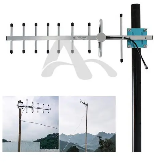 Антенна yagi GSM 900M 11dBi CDMA телефон outddor 9 элементов 2G крыша телекоммуникационная башня