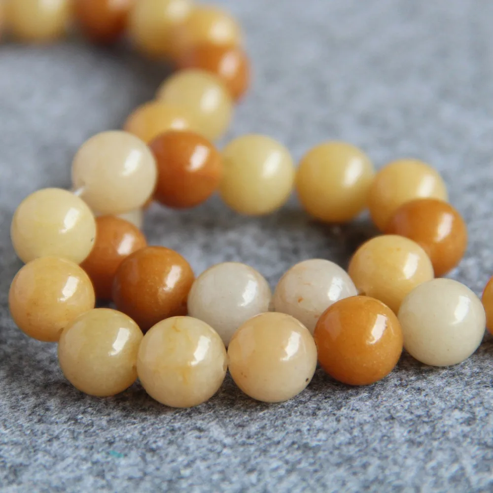 Новинка для ожерелья и браслета 12 мм натуральные желтые турецкие Ониксовые