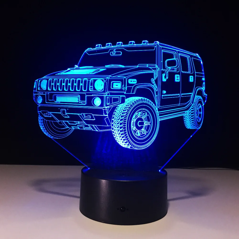 Прохладный колес техники высокой проходимости автомобильные диски 3D Ночной