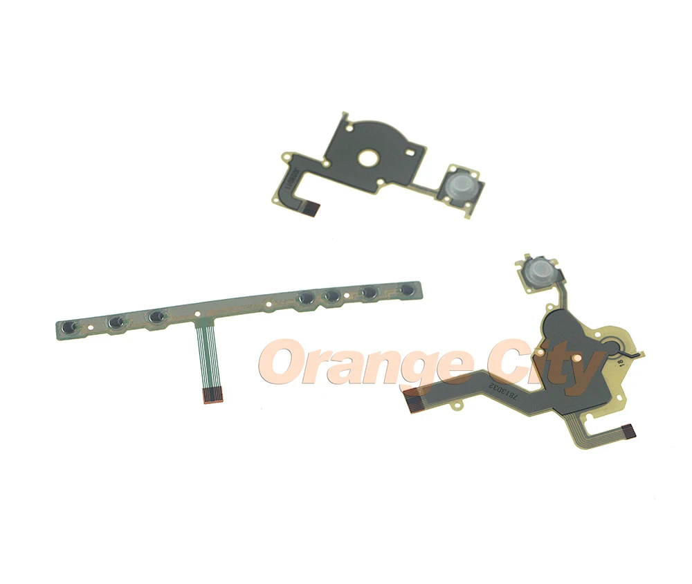 ChengChengDianWan For PSP 2000 PSP2000 Direction Cross Button Left Key Volume Right Keypad 3 in 1 Flex Cable D-pad 10sets/lot |