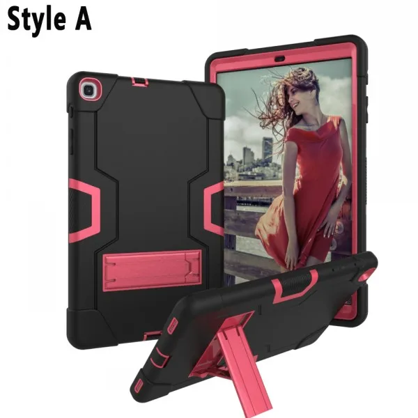 T510 T515 Case A Для samsung Galaxy Tab A 10,1 T510 T515 чехол детский противоударный силиконовый защитный чехол SM-T510 SM-T515 чехол для планшета Funda - Цвет: T510 T515 Case A