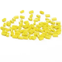 yellow bright color ab 50pcs 24mm crystal beads austria crystal square shape beads charm glass beads c 3