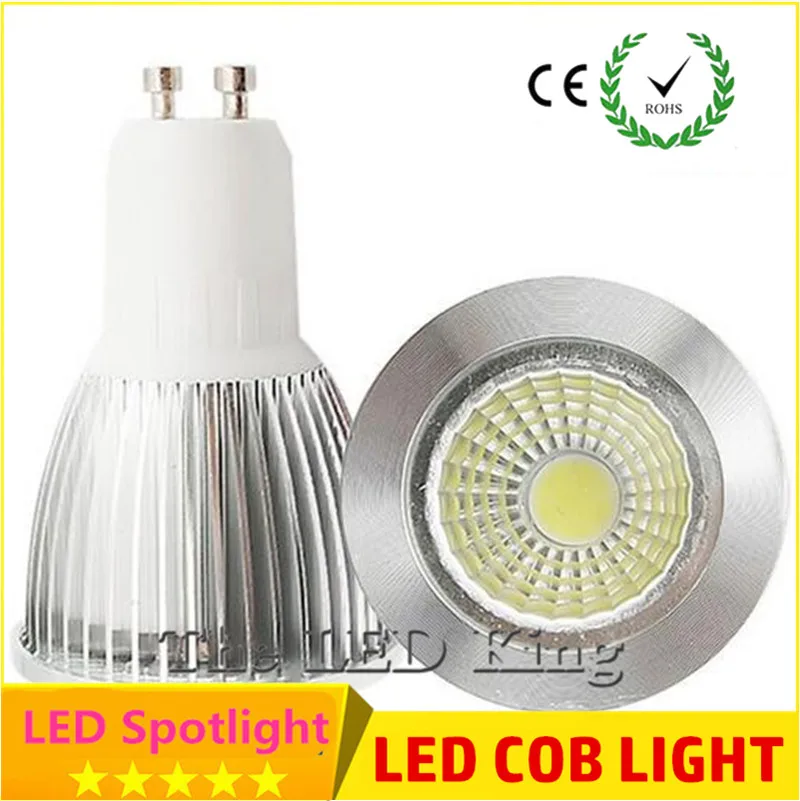 10x Супер яркий Cree GU10 led 9 Вт 12 15 18 gu 10 cob светодиодный светильник AC85 265V CE/RoHS