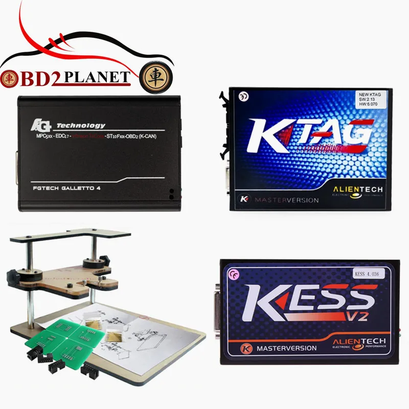 KESS V2 SW v2.32 FW v4.036 OBD2 менеджер + K TAG v2.13 v6.070 KTAG ЭКЮ программист FGTECH galletto 4 Мастер V54 BDM