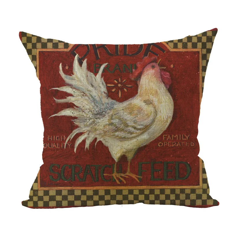 2017 льняные наволочки винтажная наволочка для дивана кресла подушка с