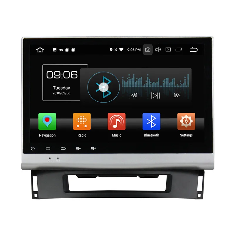 Автомобильный мультимедийный плеер Aotsr Android 8 0 7 1 дюйма GPS навигация без DVD плеера