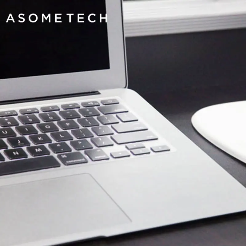 Мягкий и тонкий защитный чехол для клавиатуры из ТПУ с кристаллами US Macbook Air 11 6 13 3