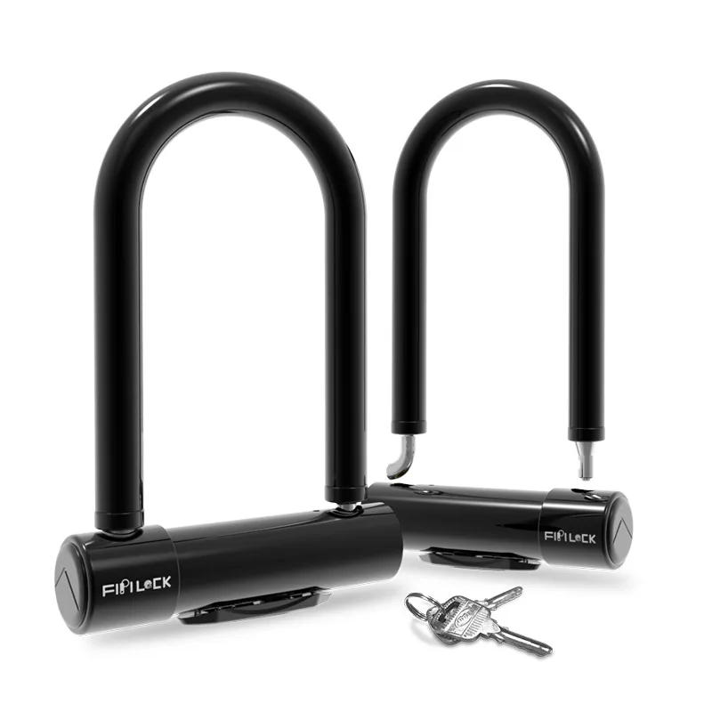 FL-U9 Smart Fingerprint U Lock сочетает в себе традиционные замки широкого диапазона