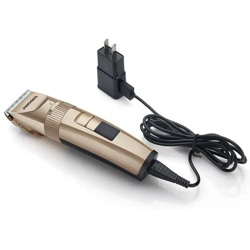 Профессиональная машинка для стрижки волос литиевая батарея титановое