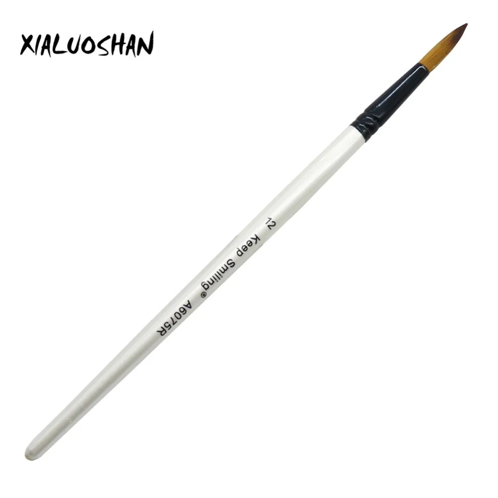 Масляная кисть акварельная акриловая для краски 12 шт./компл. остроконечная