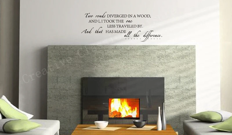 Бесплатная доставка знаменитые наклейки на стену виниловые вдохновляющие