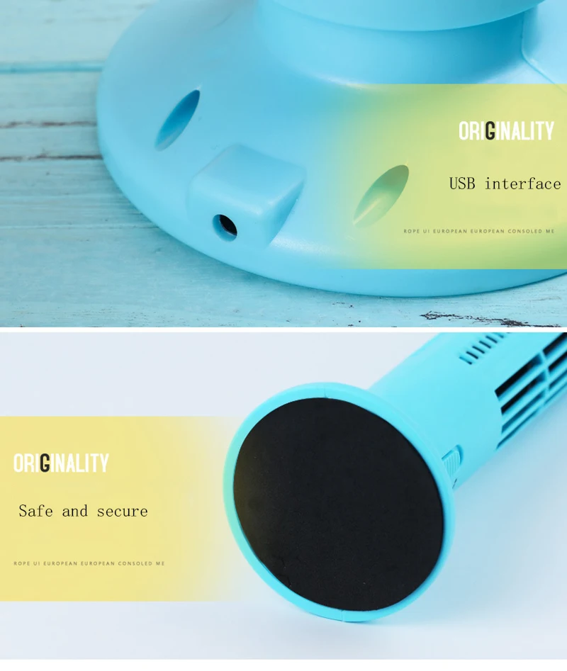 Портативный usb-вентилятор, мини-вентилятор, без листьев, кондиционер, охлаждающий, классный, настольный, башенный вентилятор для дома, школы, офиса, Ventilateur