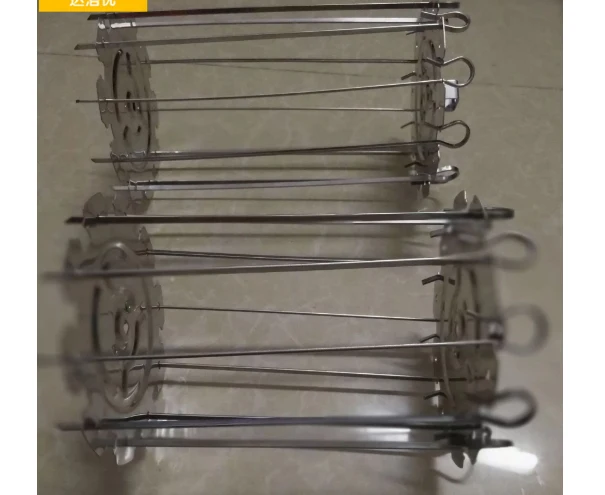 Ротационная решетка для гриля из нержавеющей стали воздушная сковорода жарки