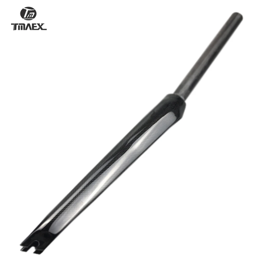 Вилка Передняя карбоновая без логотипа 700 мм матовая/глянцевая 28 6