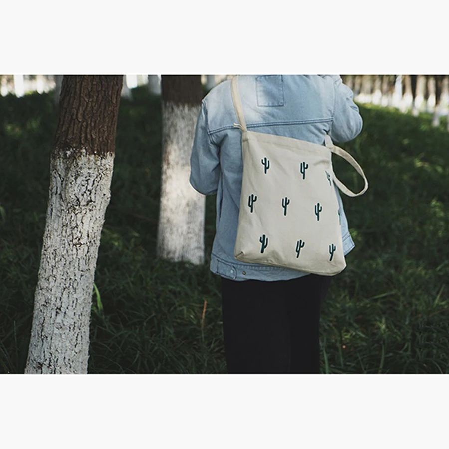 Оригинальные регулируемые хлопковые сумки через плечо MOREUSEE для девочек и