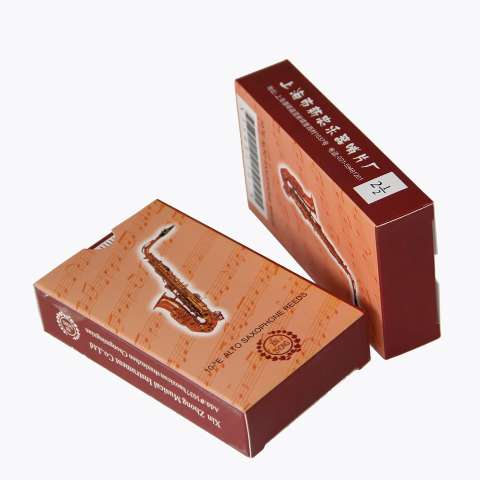 XINZHONG 2 1/2 bE альт-саксофон тростники Sax Saxfone аксессуары 10 шт./кор. | Спорт и