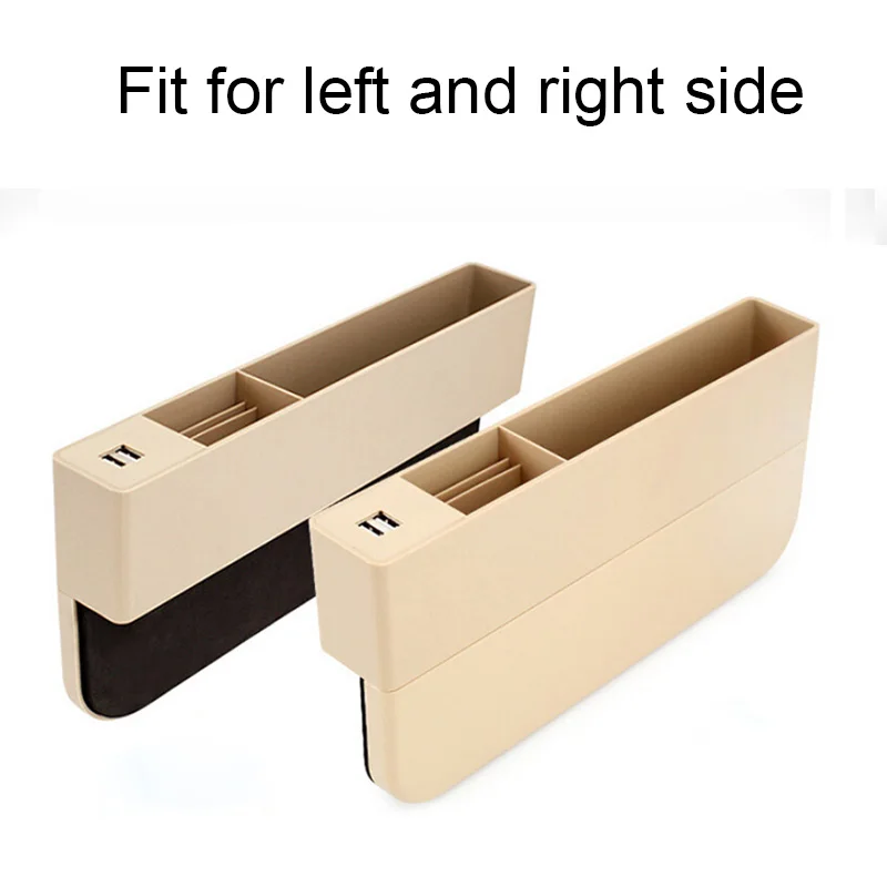 Универсальный автомобильный ящик для хранения с щелочками сиденья авто консоль