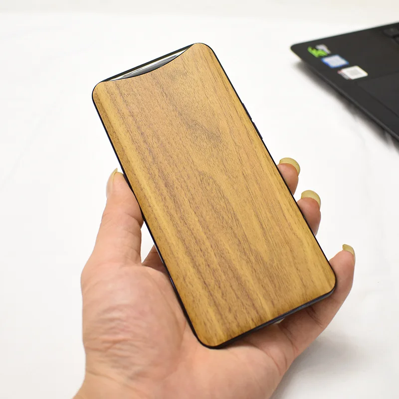 Наклейка MLLSE для OPPO Find X с имитацией дерева зерновая наклейка дюйма | Мобильные