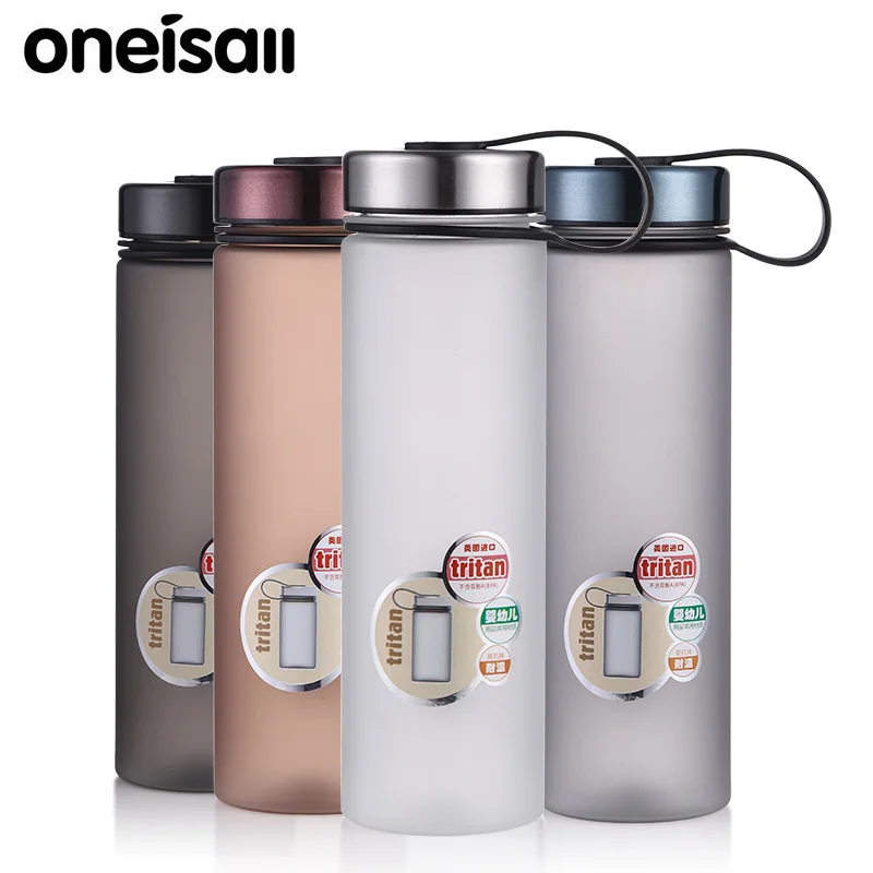 600 мл Спортивная бутылка для воды высокого качества Тритан фляга путешествующих
