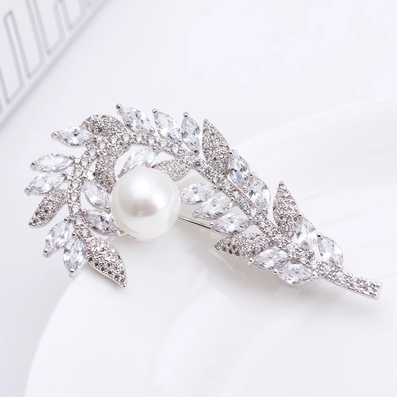 LUOTEEMI модные ювелирные изделия из жемчуга для женщин Роскошные серьги с