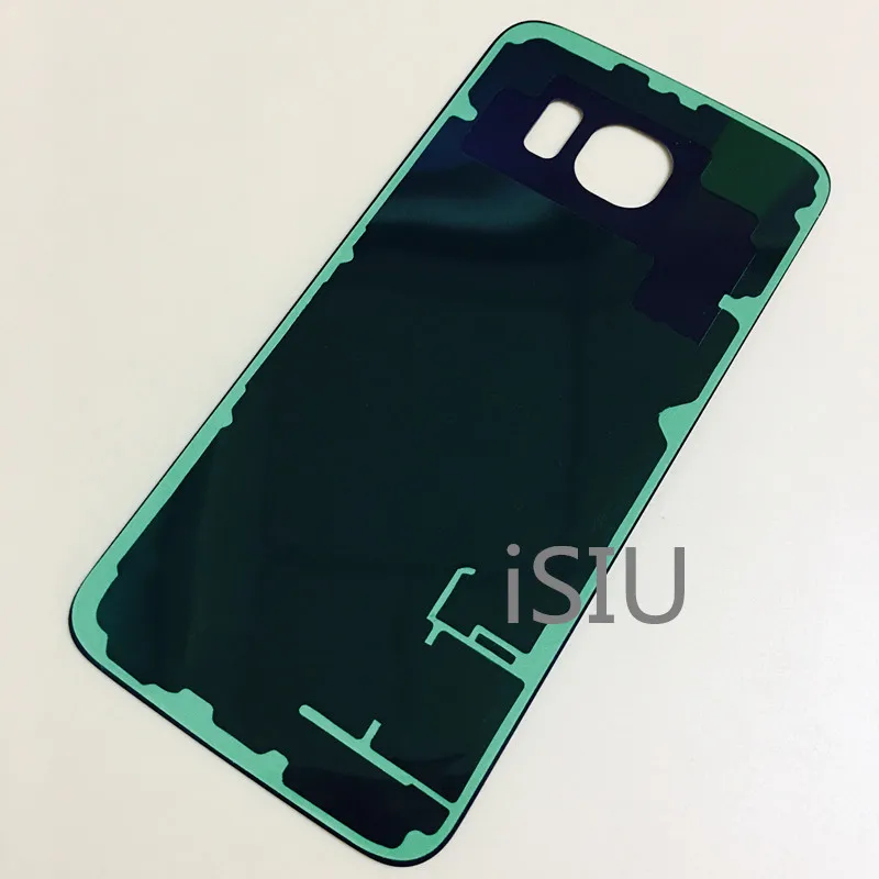 Чехол для батареи для samsung Galaxy S6 edge G920F G920FD G920I G925 G925FQ, задняя крышка, стеклянный чехол, запасные части для корпуса телефона