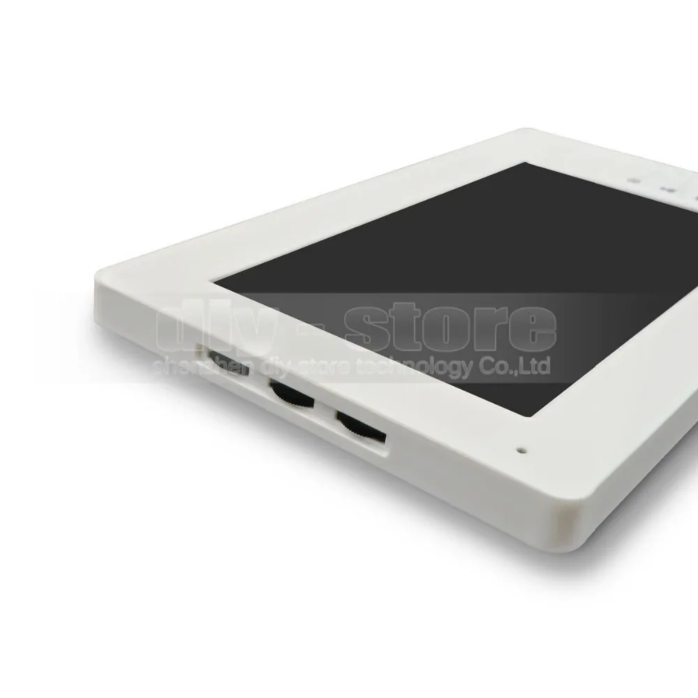DIYSECUR 1024x600 7 дюймов HD TFT LCD монитор видеодомофон дверной звонок 300000 пикселей камера