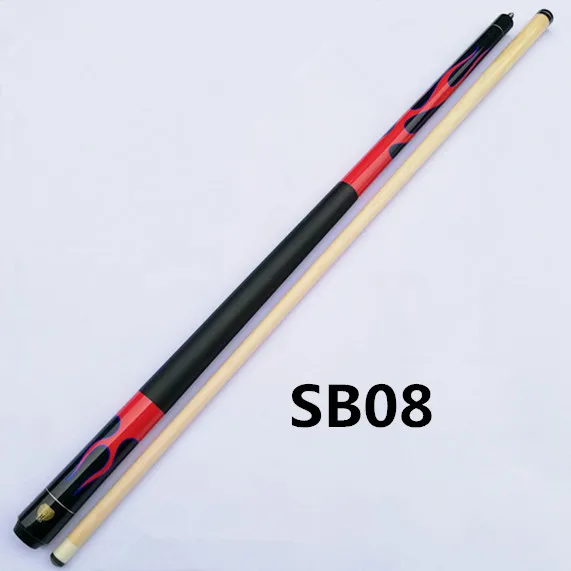 SB08 FURY бильярдный бассейн бильярдный кий валы 10,5/11,5/13 мм центральный шарнир 1/2 Американский бассейн Cues Queue black 8 stick - Цвет: SB08