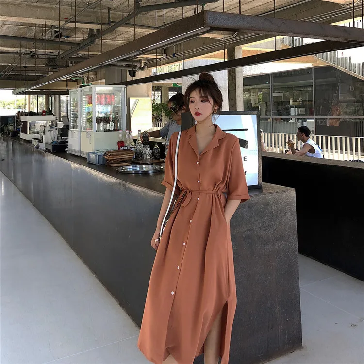 3 цвета женское летнее длинное платье миди с коротким рукавом Vestidos квадратный