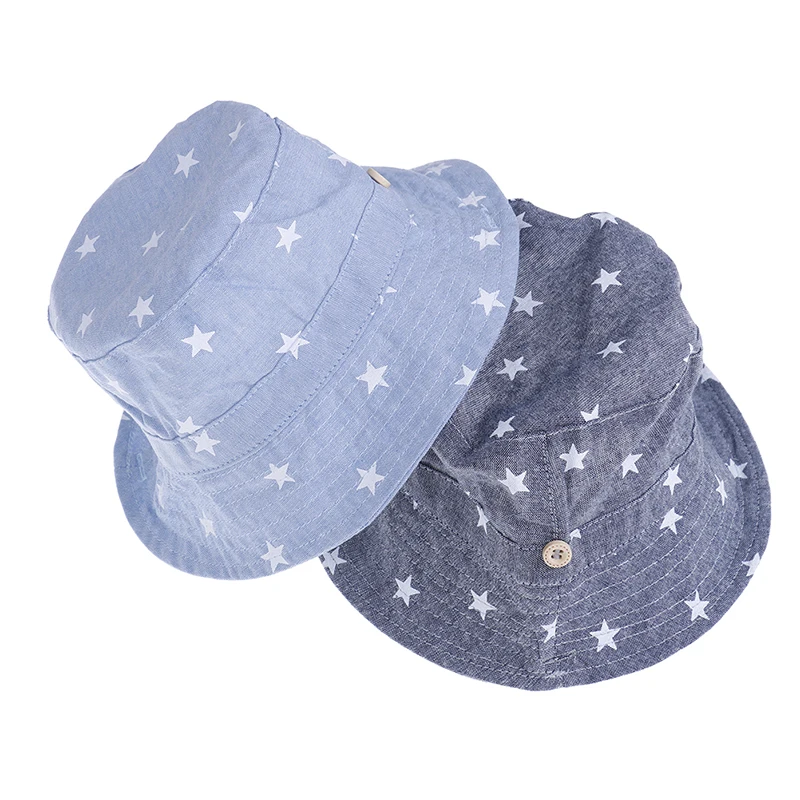Мягкая хлопковая летняя детская шляпа от солнца Панама для маленьких мальчиков и