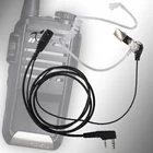 2-контактный скрытый акустический трубчатый рандомный наушник, гарнитура для защиты, наушники, микрофон, наушники-вкладыши, мини-рация, радио