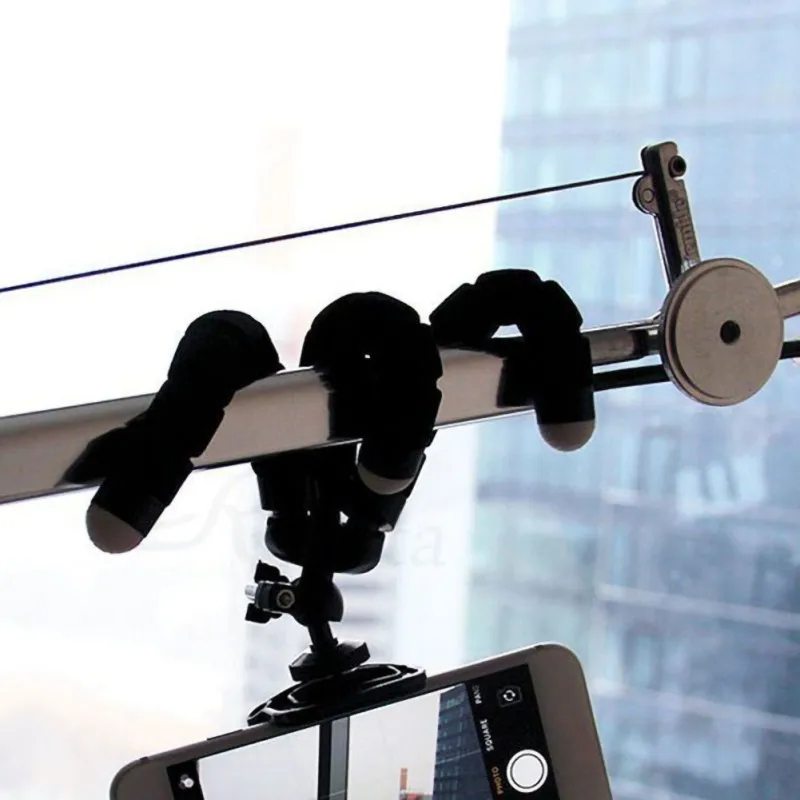 Гибкая Губка Осьминог Мини штатив с Bluetooth дистанционного спуска затвора для iPhone