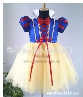 Детские костюмы Белоснежки для девочек Платье Карнавальный костюм на Хэллоуин