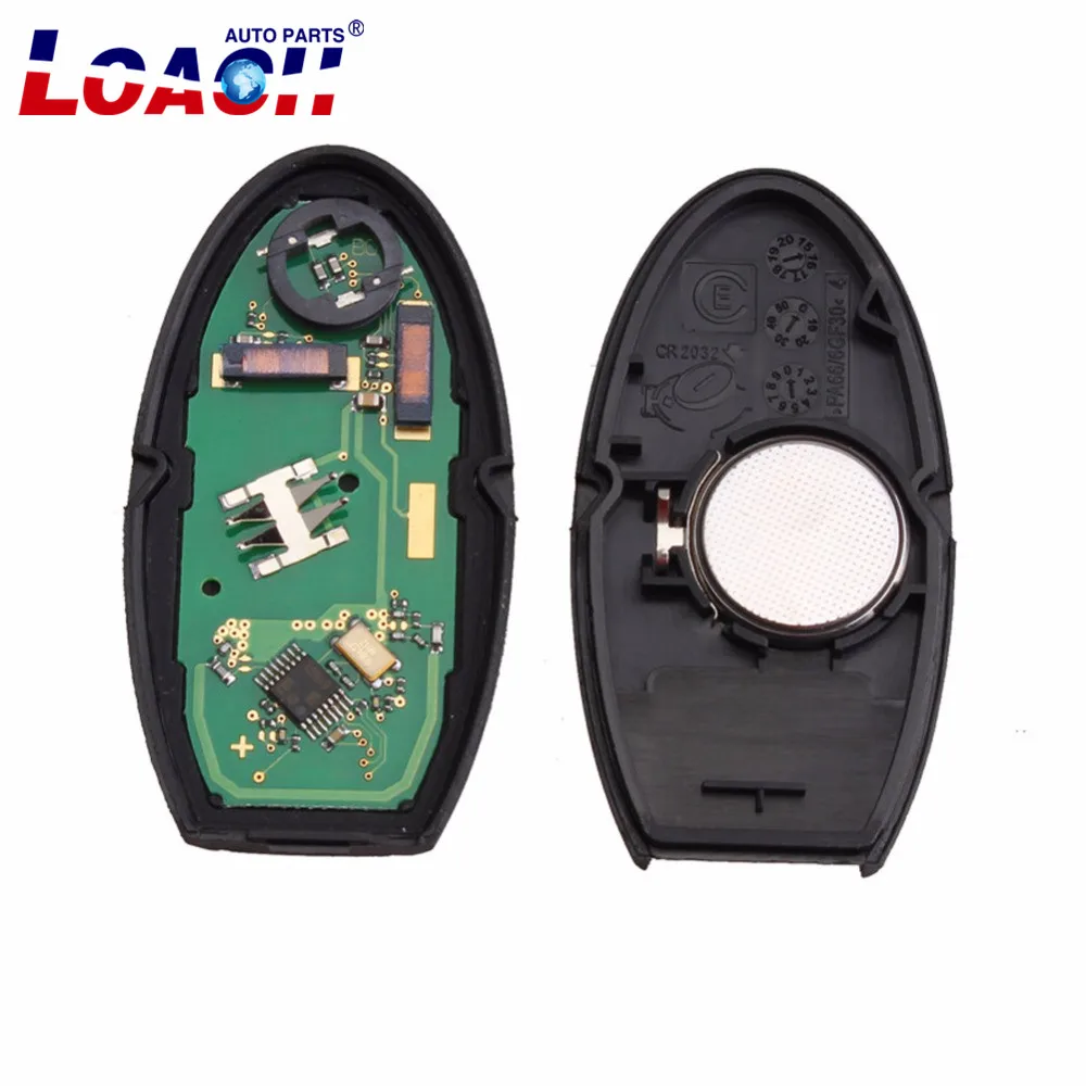 4 кнопки Smart Remote Key Keyless Fob 315/433 МГц для NISSAN Teana Altima Maxima Infiniti car key ID47/ID46|Ключ от авто| |