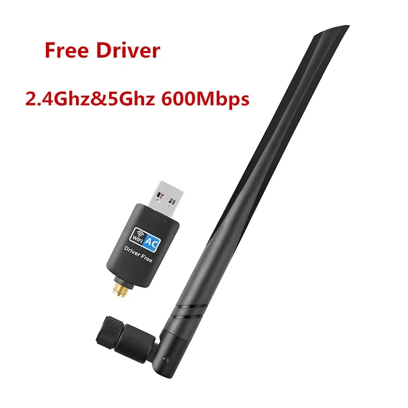 USB Wi Fi адаптер 600 Мбит/с 2 4 ГГц 5 ГГц|Сетевые карты| |