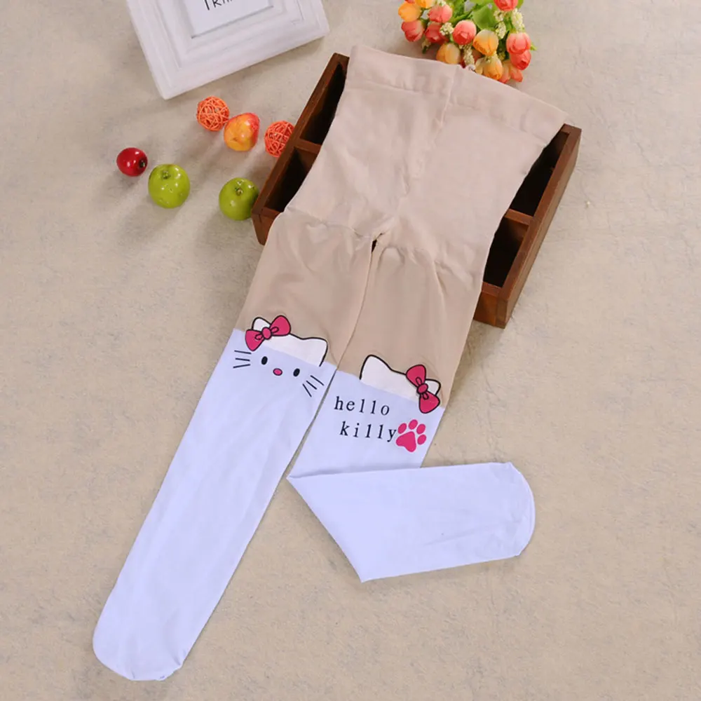 Летние колготки для маленьких детей тонкие девочек до колена с имитацией