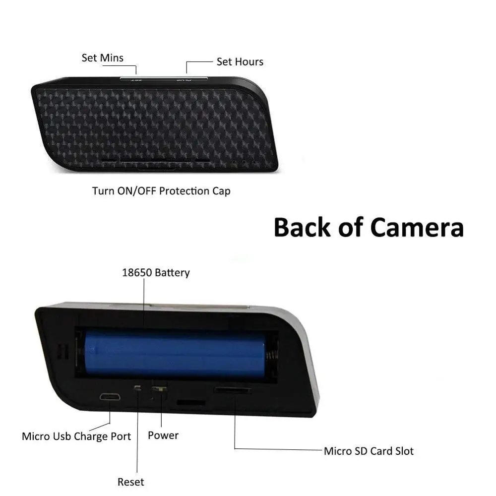 Микро Wi Fi IP камера HD 1080P часы мини видеокамера беспроводной видеорегистратор