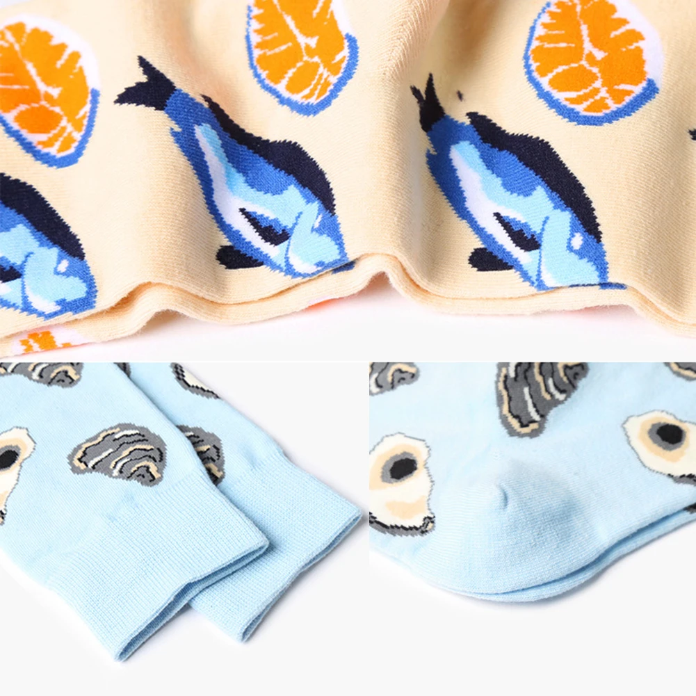 Модная уличная одежда для влюбленных Calcetines Новинка Эластичные хлопковые носки в