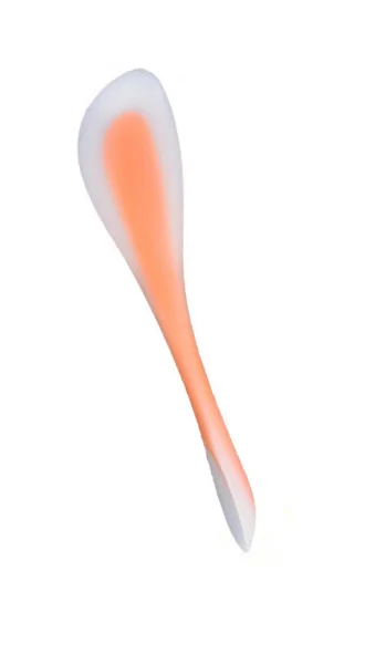 orange XINAHER Baking Tools For Cakes Double Silicone Spatula Spoon Cookie Spatulas Pastry Scraper Mixer Butter Ice Cream Scoop - Цвет: orange