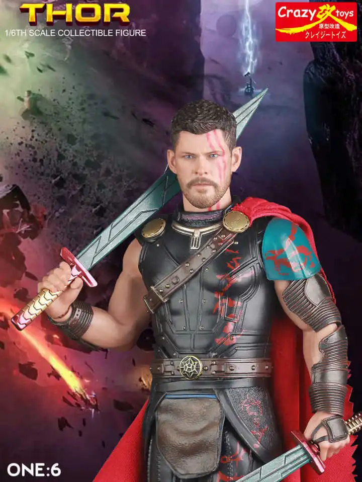 Сумасшедшие игрушки Мстители Marvel с мечами ПВХ фигурка Коллекционная модель 28 см |