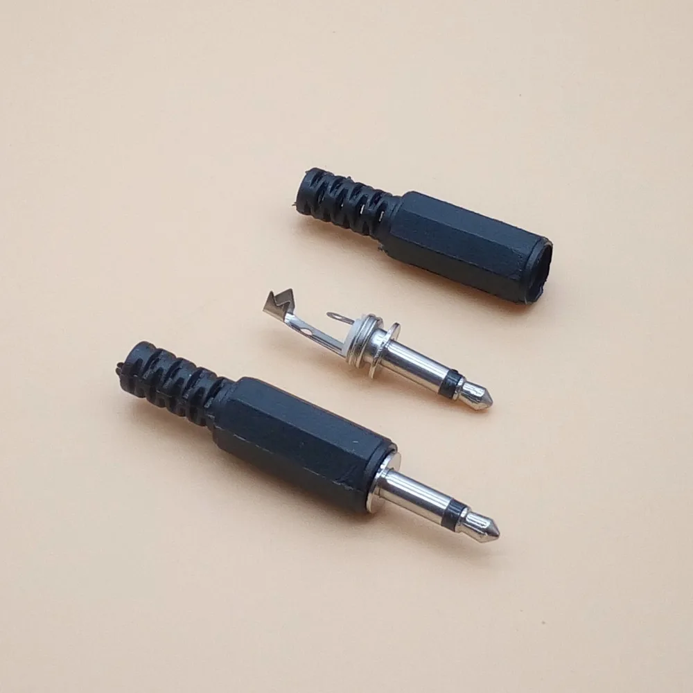 20 шт. 3 5 мм разъем для наушников штекер моно аудио 2 полюса вилки|plug connector|plug 3.5plug 3.5