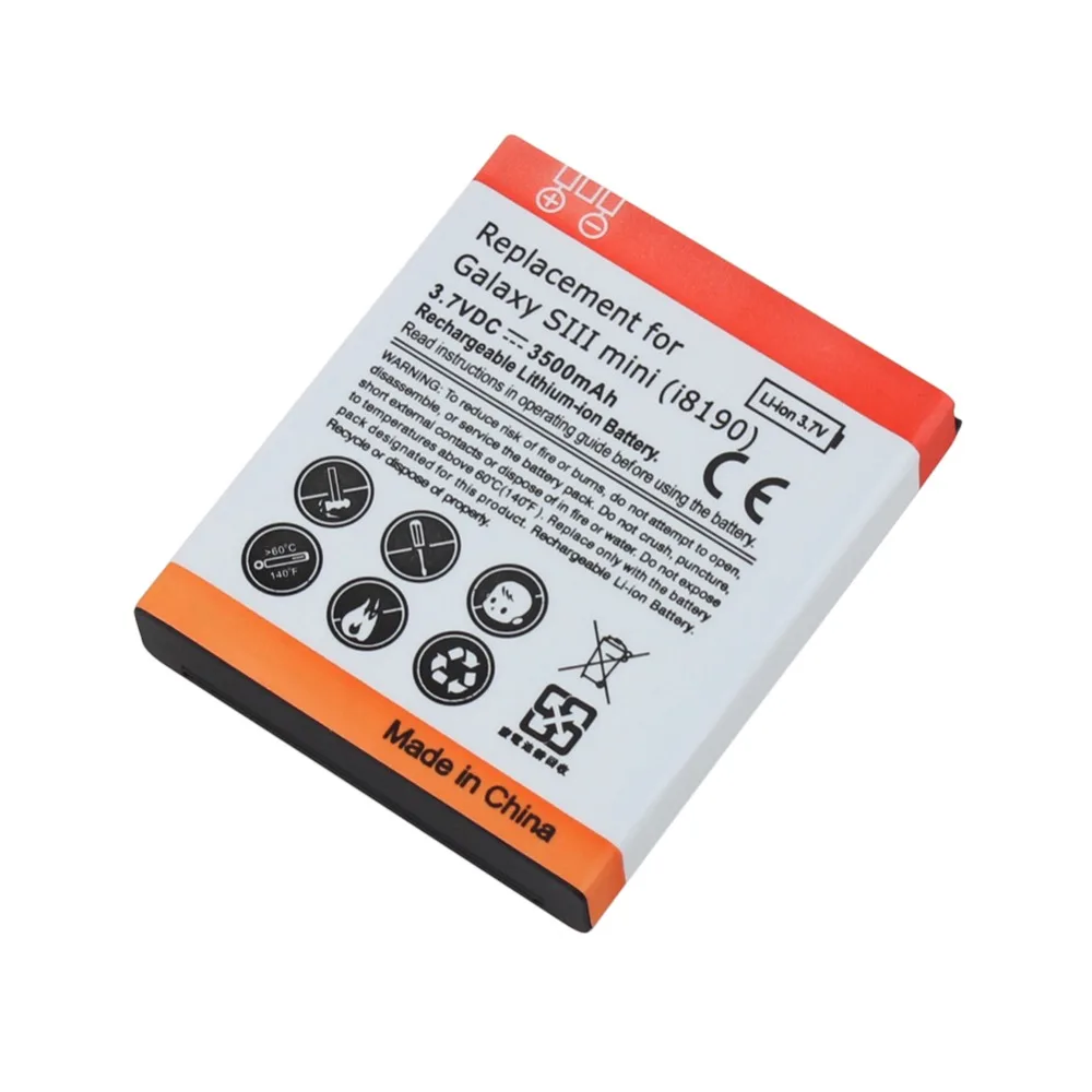 Запасной увеличенный резервный аккумулятор 3500 мАч 3 7 В постоянного тока толстая