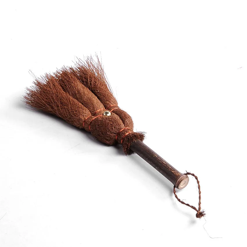 

Natural Palm Tea Brush Chinese Kungfu Teapot Tray Cleaning Tool Service Pen Tea Ceremony Tools Accessories Home Decration