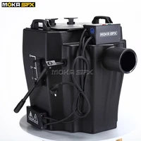 6000w dry ice low lying fog machine with outlet tube and flight case low ground fog smoke dry ice effect machine